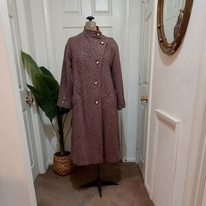 Vintage Tweed Coat Size 6